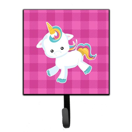 Jensendistributionservices Pink Plaid Unicorn Leash or Key Holder MI1714644